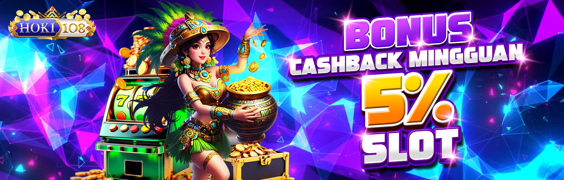 BONUS CASHBACK 5% SLOT