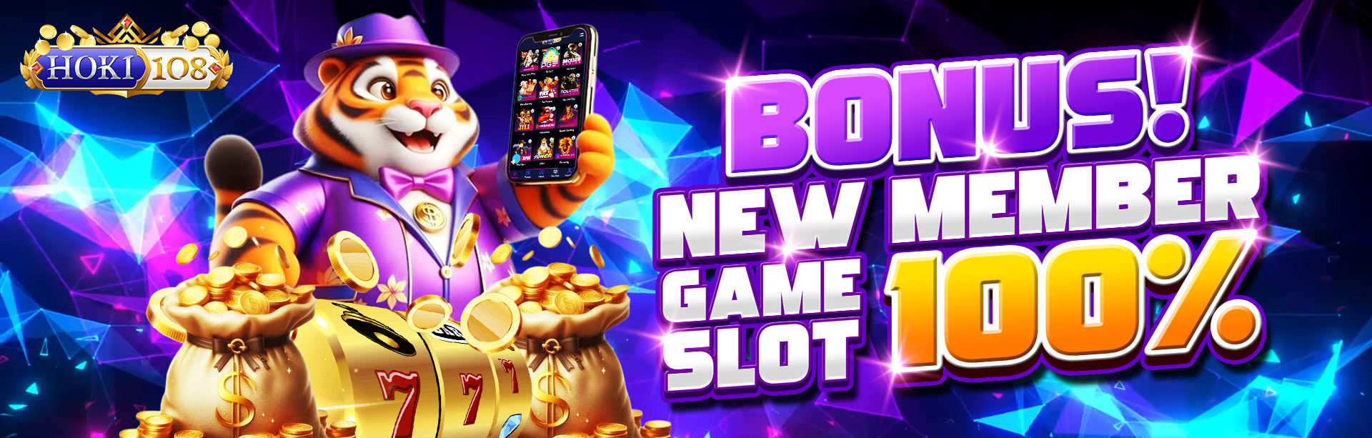 BONUS NEW MEMBER SLOT 100%