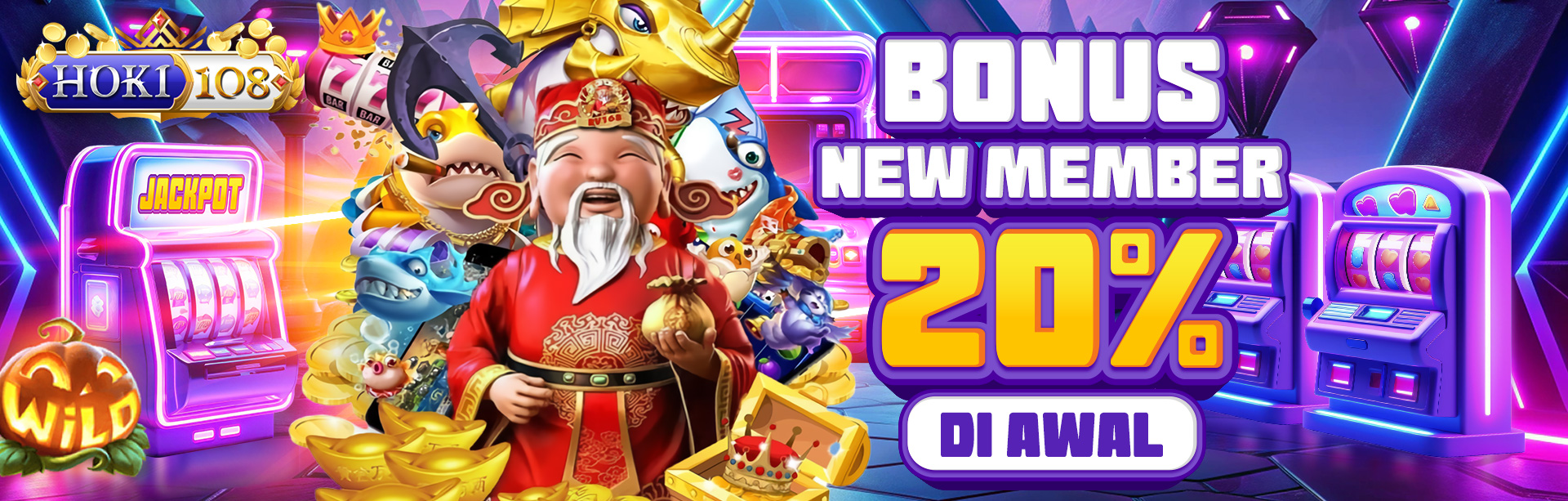 BONUS NEW MEMBER 20% ALL GAMES