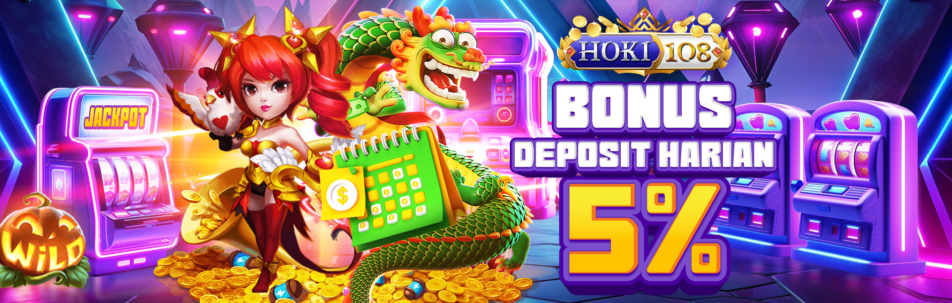 BONUS DEPOSIT HARIAN 5%