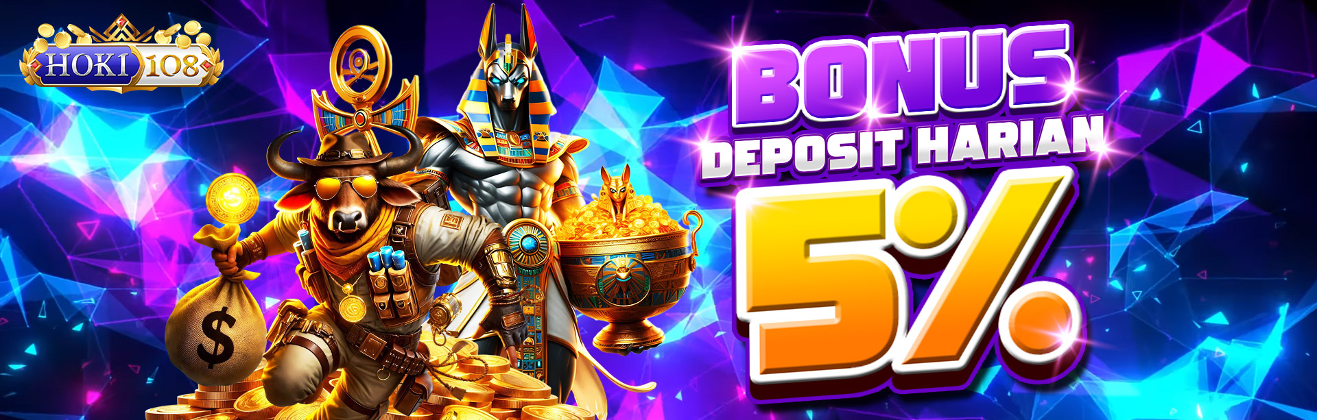 BONUS DEPOSIT HARIAN 5%