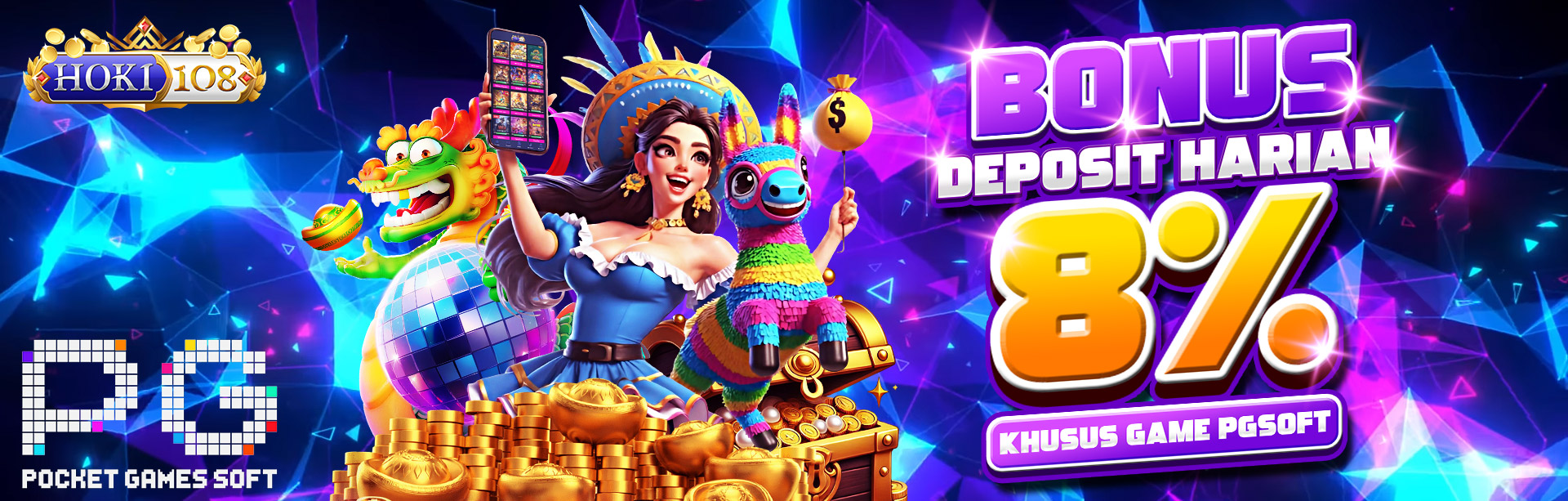 BONUS DEPOSIT HARIAN 8% PGSOFT