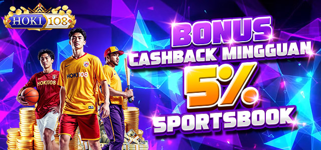 BONUS CASHBACK 5% SPORT