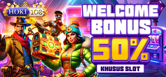 BONUS NEW MEMBER 50% SLOT DIAWAL