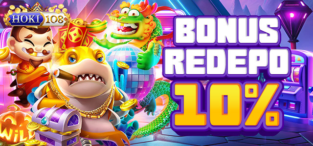 BONUS REDEPO 10% KHUSUS SLOT