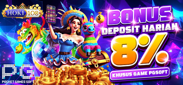 BONUS DEPOSIT HARIAN 8% PGSOFT
