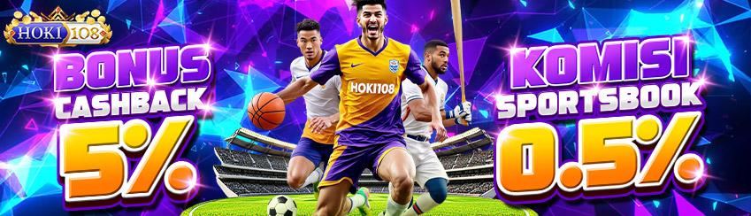 BONUS CASHBACK 5% + KOMISI 0.5% SPORT