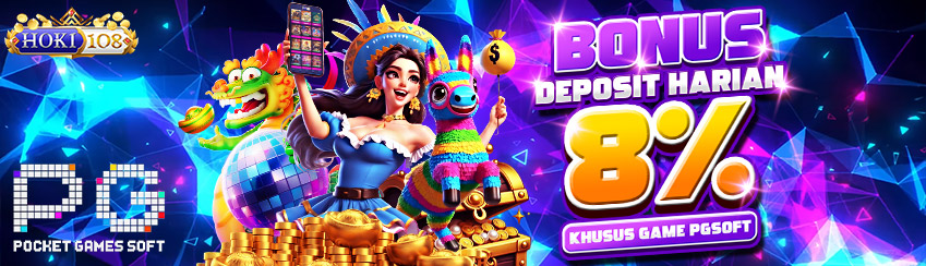 BONUS DEPOSIT HARIAN 8% PGSOFT