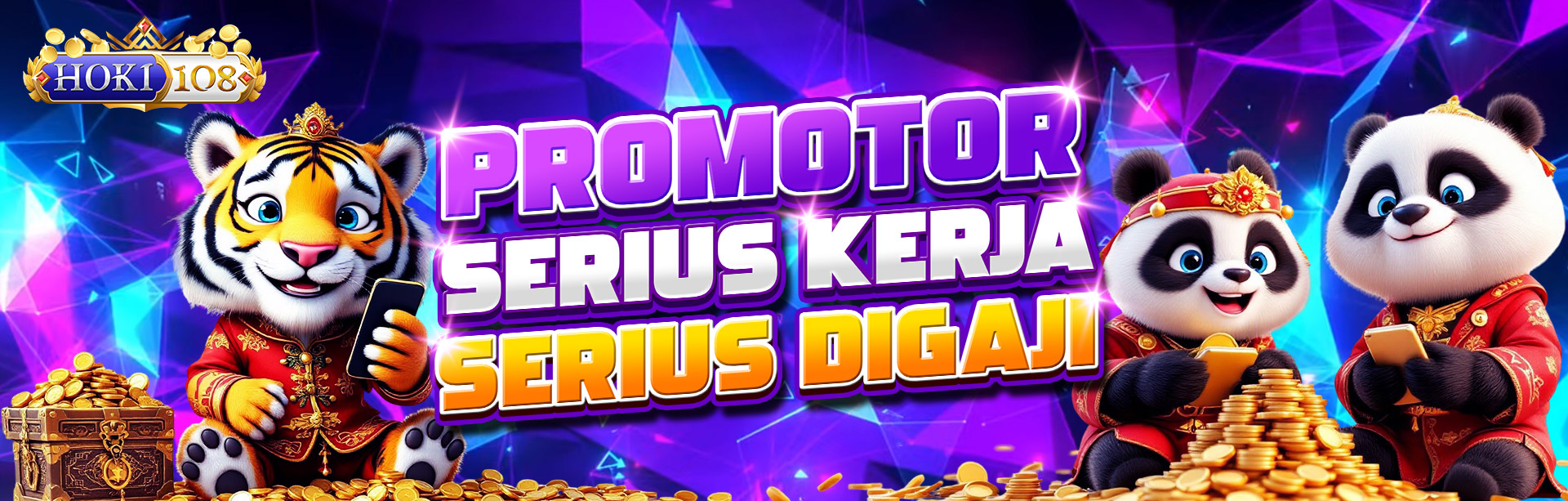 PROMOTOR SERIUS KERJA SERIUS DIGAJI