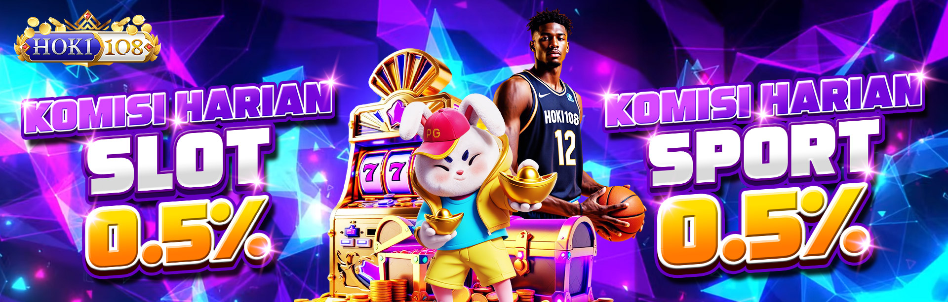 KOMISI HARIAN SLOT & SPORT 0.5%