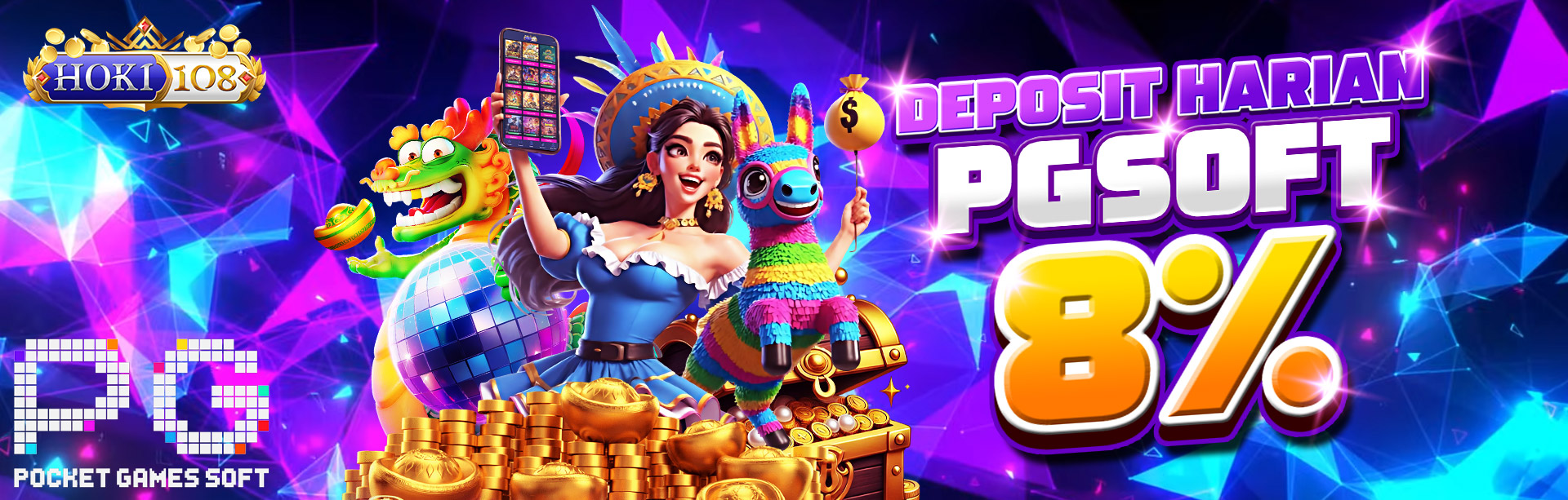 DEPOSIT HARIAN PGSOFT 8%