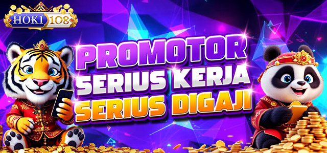 PROMOTOR SERIUS KERJA SERIUS DIGAJI